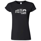  "Evolution Gamer - Controller" women's t-shirt Black