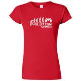  "Evolution Gamer - Controller" women's t-shirt Red