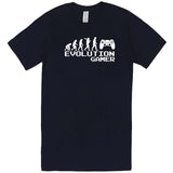  "Evolution Gamer - Controller" men's t-shirt Navy