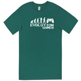  "Evolution Gamer - Controller" men's t-shirt Teal