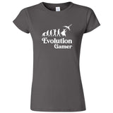  "Evolution Gamer - Fantasy" women's t-shirt Charcoal