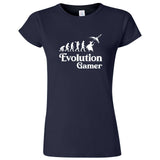  "Evolution Gamer - Fantasy" women's t-shirt Navy Blue