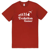  "Evolution Gamer - Fantasy" men's t-shirt Paprika