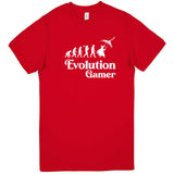  "Evolution Gamer - Fantasy" men's t-shirt Red