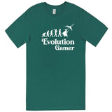  "Evolution Gamer - Fantasy" men's t-shirt Teal