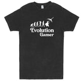  "Evolution Gamer - Fantasy" men's t-shirt Vintage Black