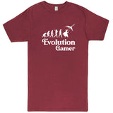  "Evolution Gamer - Fantasy" men's t-shirt Vintage Brick
