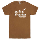 "Evolution Gamer - Fantasy" men's t-shirt Vintage Camel
