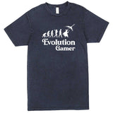  "Evolution Gamer - Fantasy" men's t-shirt Vintage Denim