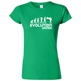  "Evolution Gamer - Superhero" women's t-shirt Irish Green