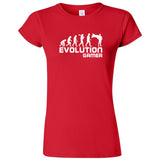  "Evolution Gamer - Superhero" women's t-shirt Red