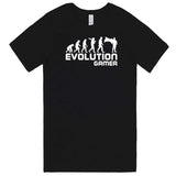  "Evolution Gamer - Superhero" men's t-shirt Black