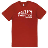  "Evolution Gamer - Superhero" men's t-shirt Paprika