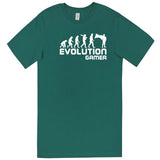  "Evolution Gamer - Superhero" men's t-shirt Teal