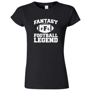  "Fantasy Football Legend" women's t-shirt Black