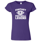  "Fantasy Football Legend" women's t-shirt Purple