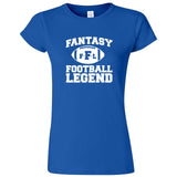  "Fantasy Football Legend" women's t-shirt Royal Blue