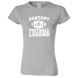  "Fantasy Football Legend" women's t-shirt Sport Grey