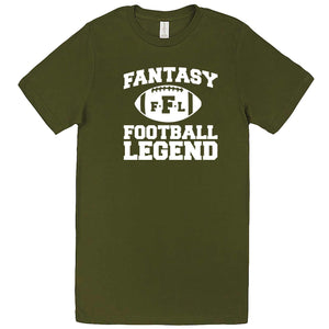  "Fantasy Football Legend" men's t-shirt Army Green
