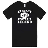  "Fantasy Football Legend" men's t-shirt Black