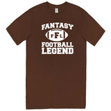  "Fantasy Football Legend" men's t-shirt Chestnut