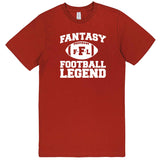  "Fantasy Football Legend" men's t-shirt Paprika