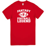  "Fantasy Football Legend" men's t-shirt Red