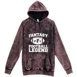  "Fantasy Football Legend" hoodie, 3XL, Vintage Cloud Black
