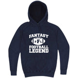 "Fantasy Football Legend" hoodie, 3XL, Vintage Denim
