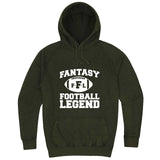  "Fantasy Football Legend" hoodie, 3XL, Vintage Olive