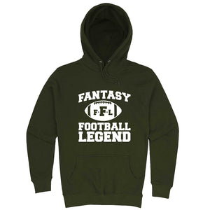  "Fantasy Football Legend" hoodie, 3XL, Vintage Black