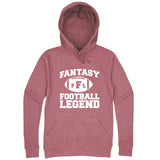  "Fantasy Football Legend" hoodie, 3XL, Mauve