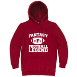  "Fantasy Football Legend" hoodie, 3XL, Paprika