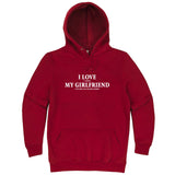  "I Love It When My Girlfriend Lets Me Play Board Games" hoodie, 3XL, Paprika