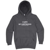  "I Love It When My Girlfriend Lets Me Play Board Games" hoodie, 3XL, Storm