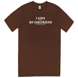  "I Love It When My Girlfriend Lets Me Play Chess" men's t-shirt Chestnut