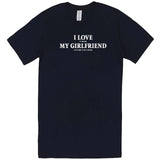  "I Love It When My Girlfriend Lets Me Play Chess" men's t-shirt Navy