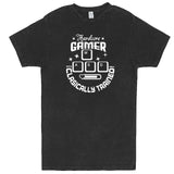  "Hardcore Gamer, Classically Trained" men's t-shirt Vintage Black