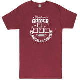  "Hardcore Gamer, Classically Trained" men's t-shirt Vintage Brick