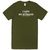  "I Love It When My Husband Lets Me Play Board Games" men's t-shirt Army Green