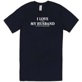  "I Love It When My Husband Lets Me Play Board Games" men's t-shirt Navy