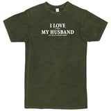  "I Love It When My Husband Lets Me Play Board Games" men's t-shirt Vintage Olive