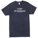  "I Love It When My Husband Lets Me Play Chess" men's t-shirt Vintage Denim