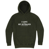  "I Love It When My Husband Lets Me Play Card Games" hoodie, 3XL, Vintage Olive
