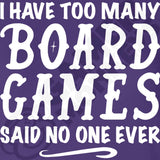 I Have Too Many Board Games, Said No One Ever Purple