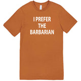  "I Prefer the Barbarian" men's t-shirt Meerkat