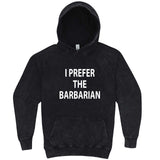 "I Prefer the Barbarian" hoodie, 3XL, Vintage Black