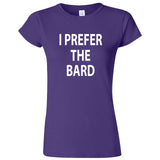  "I Prefer the Bard" women's t-shirt Purple