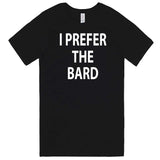  "I Prefer the Bard" men's t-shirt Black