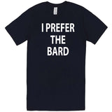  "I Prefer the Bard" men's t-shirt Navy